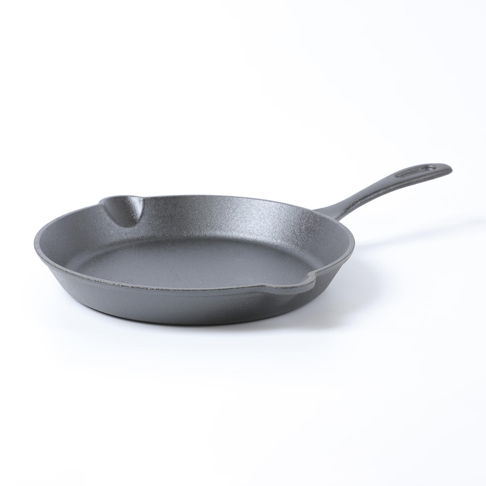 Cast Iron Skillet Round Fry Pan,10 inch Black