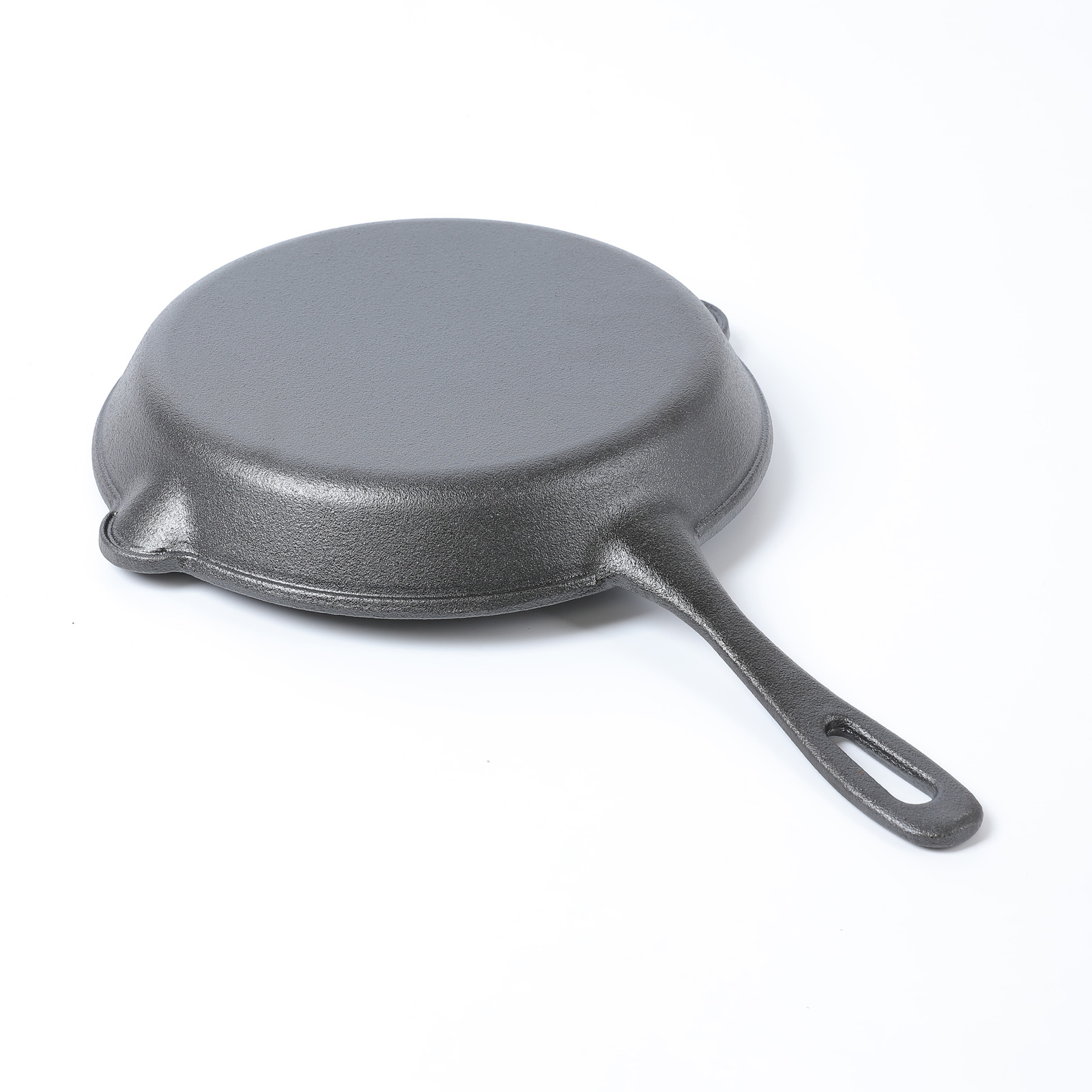 Cast Iron Skillet Round Fry Pan,10 inch Black - Image 4