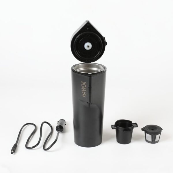 Prtable Coffee Maker 12V Travel Espresso Machine, Single Cup 8 oz