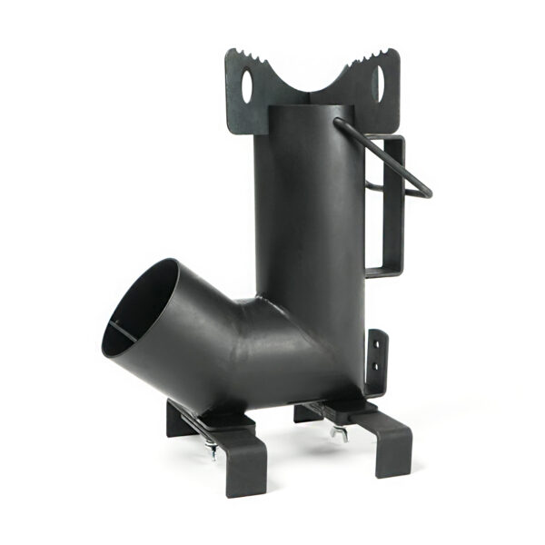 Wood Burning Rocket Stove, Camping Rocket Stove with Fire Tongs & Storage Bag, Ideal for Outdoor Camping, Picnic, BBQ, Hunting, Fishing - 图片 3