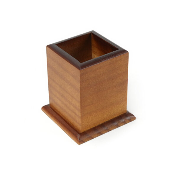 Wood Toothpick Holder, Square Toothpick container, for Home, Kitchen, Restaurant