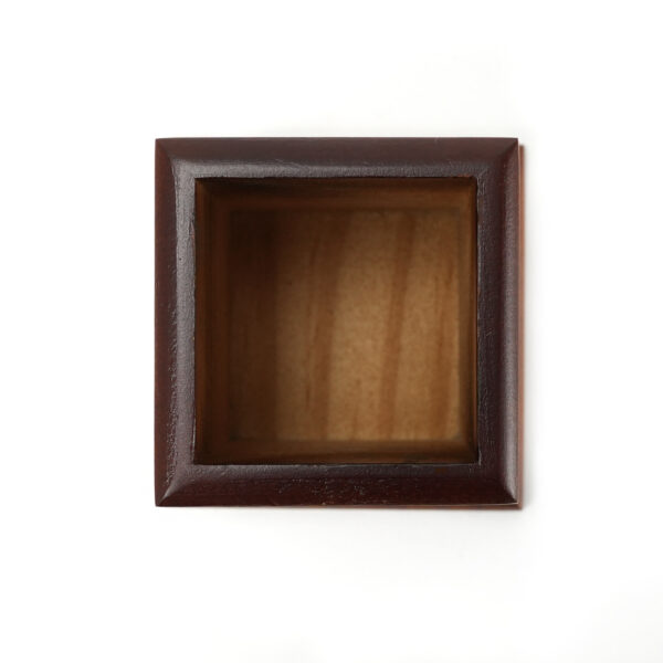 Wood Toothpick Holder, Square Toothpick container, for Home, Kitchen, Restaurant - 图片 4