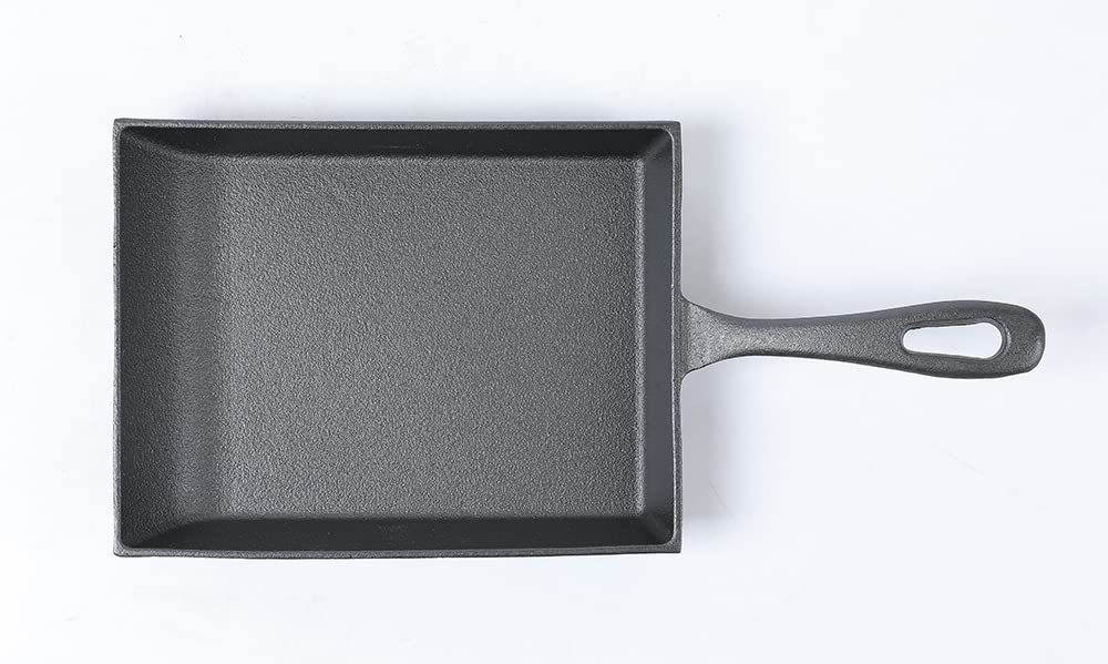 apanese Omelette Pan Cast Iron Rectangle Egg Pan tomagoyaki pan rolled eggs pre-seasoned - Image 3
