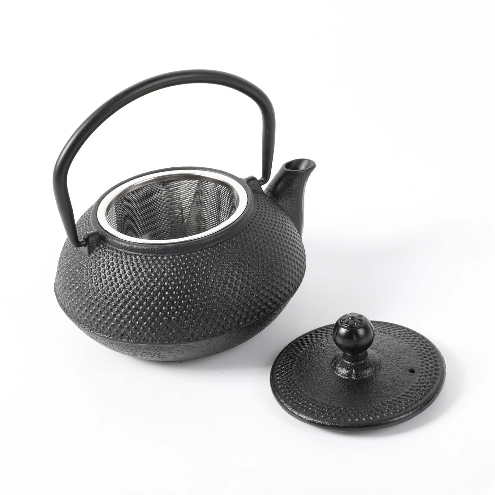 Cast Iron Teapot with Stainless Steel Infuser (600ml/20oz) - Image 3
