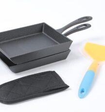 apanese Omelette Pan Cast Iron Rectangle Egg Pan tomagoyaki pan rolled eggs pre-seasoned